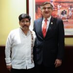 Se reúne gobernador de Tamaulipas con presidente electo de la Suprema Corte de Justicia