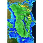 Continúa lluvia en frontera de Tamaulipas