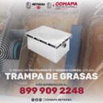 Exhorta COMAPA a comerciantes a instalar trampas de grasas
