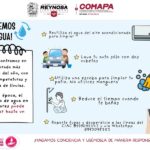 Exhorta COMAPA a hacer uso responsable del agua en esta temporada de calor