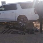 Guardia Estatal asegura vehículo y armamento en Nuevo Laredo