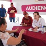 LLEVA ALCALDESA CARMEN LILIA CANTUROSAS SERVICIOS DEL GOBIERNO MUNICIPAL A COLONIA NUEVA VICTORIA