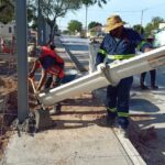 Protege Gobierno de Reynosa el panteón Lampacitos con barda perimetral