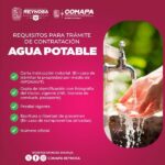 Invita COMAPA a realizar el contrato de agua potable