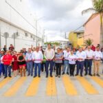 Entregó Carlos Peña Ortiz nueva pavimentación por más de 2.7 MDP en Lomas del Villar