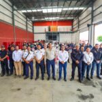 Celebró Alcalde Carlos Peña Ortiz a los Bomberos de Reynosa