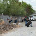 LLEVA GESTIÓN AMBIENTAL BRIGADA DE LIMPIEZA A TIRADERO CLANDESTINO EN COLONIA MATAMOROS