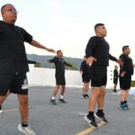 Realiza personal de la Guardia Estatal Programa permanente de Acondicionamiento Físico
