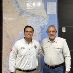 Sostiene reunión de trabajo presidente de la JUGOB Humberto Prieto Herrera junto al Secretario de Obras Públicas de Tamaulipas