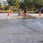 Rehabilita Gobierno de Reynosa calles en Lomas Real de Jarachina Sur
