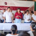 Lleva SEBIEN paquetes alimentarios a Reynosa