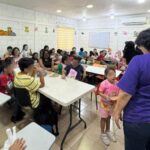 Visita Guardia Estatal de Género campamento de verano en Altamira y dialoga con NNA