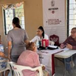 Atendió Salud Municipal a residentes de Las Anacuas en Reynosa