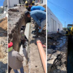 Arrancó COMAPA obra de rehabilitación de red sanitaria en la colonia Rodríguez
