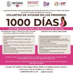 Cuenta DIF-Reynosa con espacios en el programa “Voluntad de Ayudar en los Primeros 1000 Días”