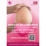 DIF NUEVO LAREDO INVITA A MUJERES SOBREVIVIENTES DE CÁNCER DE MAMA A PARTICIPAR EN CENSO ESPECIAL