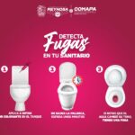 Recomienda COMAPA detectar fugas en el sanitario para evitar el desperdicio de agua