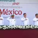 Acompaña Humberto Prieto Herrera al gobernador Américo Villarreal Anaya en el aniversario 215 de la independencia de México