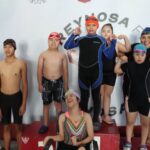 Realizan alumnos de Escuela de Natación del IMD Muestra Pedagógica