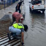 Trabaja COMAPA en mantenimiento de pluviales para prevenir encharcamientos