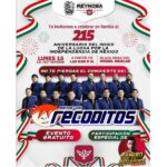 Alegrarán Los Recoditos la noche del 15 de septiembre en Reynosa