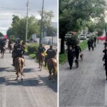 Agrupamientos policiales de la SSPT se preparan para desfile conmemorativo de la independencia de México