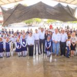 Inauguró Carlos Peña Ortiz programa Desayunos Escolares 2025 en escuela primaria Benito Juárez