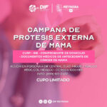 Fortalece DIF-Reynosa el cuidado de la salud femenina con campaña gratuita de prótesis