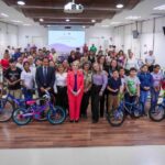 Entregan Gobierno, DIF Tamaulipas y Fundación Telmex Telcel bicicletas del programa “Ayúdame a llegar”