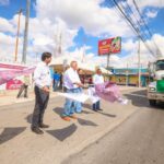 Recibieron familias veracruzanas apoyo del Alcalde Carlos Peña Ortiz y de los reynosenses