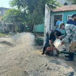 POR FUGA SIN AGUA EN SECTOR JUAREZ