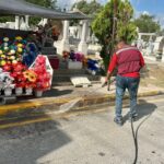 Ofrece Carlos Peña Ortiz Panteones Municipales de Reynosa, listos para recibir a las familias