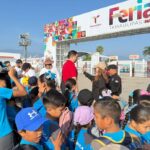 Lleva Secretaría de Turismo a niños y niñas de escuelas primarias a disfrutar de la Feria Tamaulipas