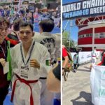 Representa estudiante de la UT Nuevo Laredo a México en Campeonato Mundial de Taekwondo en Argentina