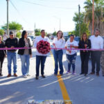 CARMEN LILIA CANTUROSAS TRANSFORMA CALLES DE VILLAS DE SAN MIGUEL Y FORTALECE EL ORGULLO DE SUS VECINOS