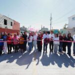 ALCALDESA CARMEN LILIA CANTUROSAS TRANSFORMA COLONIA LOS OLIVOS CON MÁS DE 14 MILLONES DE PESOS EN OBRAS DE REPAVIMENTACIÓN