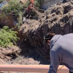 Reemplaza COMAPA tubería sanitaria en Puerta del Sol