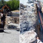 Inició COMAPA rehabilitación de drenaje sanitario en la colonia La Cañada