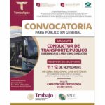 Busca STPS trabajadores para operadores de camiones de transporte público en Tamaulipas