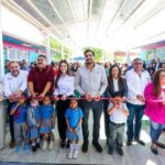 Inauguró el Presidente Carlos Peña Ortiz, Techumbre de jardín de niños