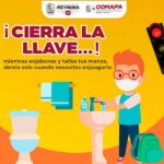 Promueve COMAPA a hacer uso responsable del agua