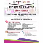 Llegará Brigada de DIF-Reynosa con servicios gratuitos a la colonia Capitán Carlos Cantú