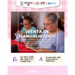 Invita DIF-Reynosa a venta de manualidades en apoyo de abuelitas de Casas Club
