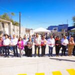 Inauguró Carlos Peña Ortiz otra pavimentación hidráulica