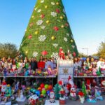 «Compartiendo la Navidad» deleitó a las familias reynosenses en la plaza principal de Reynosa