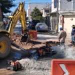 Concluyó COMAPA fuga de agua potable en colonia Santa Cecilia