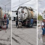 Atiende COMAPA sondeo de línea general en la colonia Marte R. Gómez