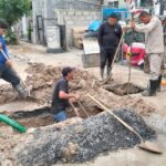 Reparó COMAPA fugas de agua en diversos sectores de la ciudad