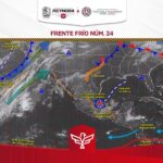 Inicia hoy domingo 28 descenso de temperaturas e incrementa probabilidad de lluvia