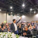 Celebraron trabajadores petroleros su Posada Navideña con el Alcalde Carlos Peña Ortiz